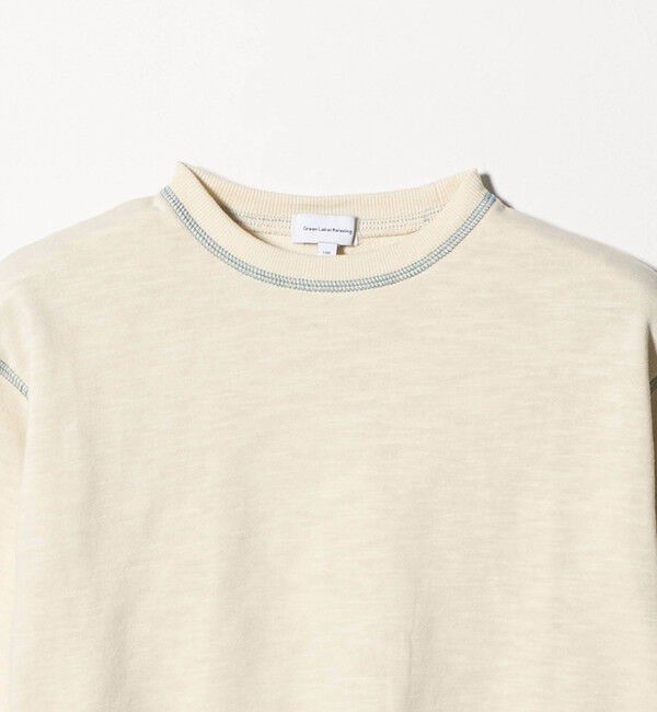 UNITED ARROWS green label relaxing「裏毛 配色ステッチ プルオーバー / キッズ  100cm-160cm」|Tシャツ・カットソー|