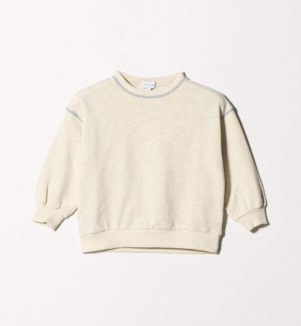 UNITED ARROWS green label relaxing「裏毛 配色ステッチ プルオーバー / キッズ  100cm-160cm」|Tシャツ・カットソー|