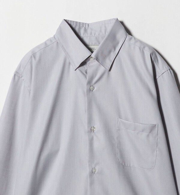 UNITED ARROWS green label relaxing「エブリット Cブラッシュド ヘリンボーン スナップ ボタンダウン シャツ -イージーアイロン・抗菌-」|シャツ・ブラウス|