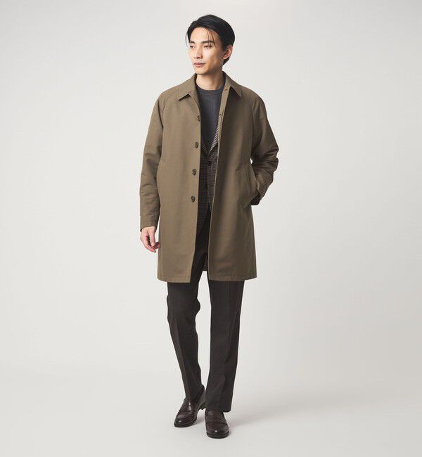 UNITED ARROWS green label relaxing「A+ Pミノテック 2WAY ステンカラーコート -撥水・防風・保温・吸湿発熱・ライナー取外し可-」|ステンカラーコート|