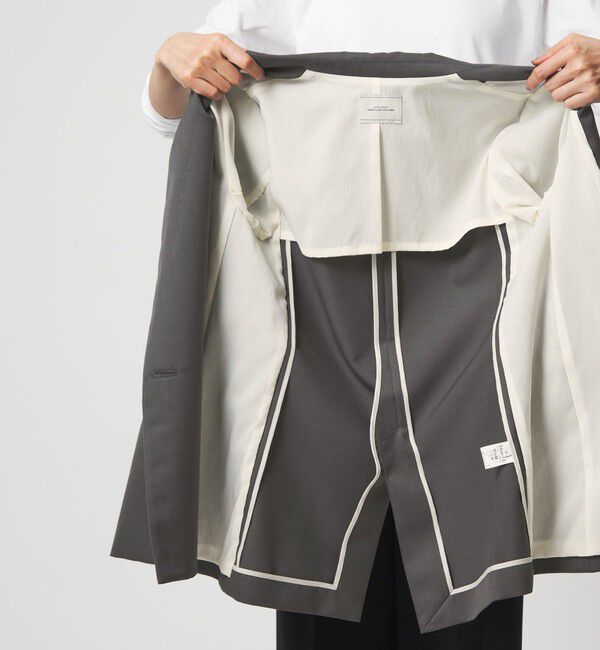 UNITED ARROWS green label relaxing「［size SHORTあり］Greed グリード ダブル ジャケット ウォッシャブル」|テーラードジャケット|