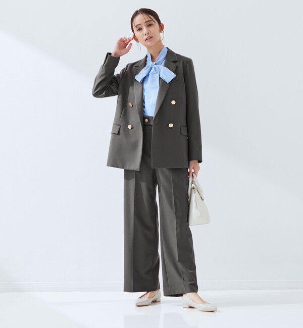 UNITED ARROWS green label relaxing「［size SHORTあり］Greed グリード ダブル ジャケット ウォッシャブル」|テーラードジャケット|