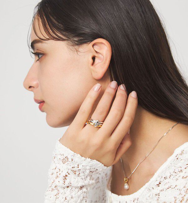 UNITED ARROWS green label relaxing「＜anisotea＞Two リング / 指輪」|リング|
