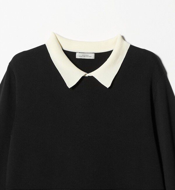 UNITED ARROWS green label relaxing「ハイショク エリツキ ニット ワンピース」|ワンピース|