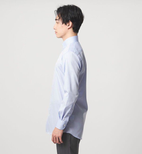 UNITED ARROWS green label relaxing「コットン ソリッド タブカラー ドレスシャツ -イージーアイロン-」|シャツ・ブラウス|