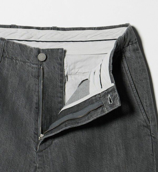 UNITED ARROWS green label relaxing「ウォッシュド ワイド デニムパンツ」|デニム|