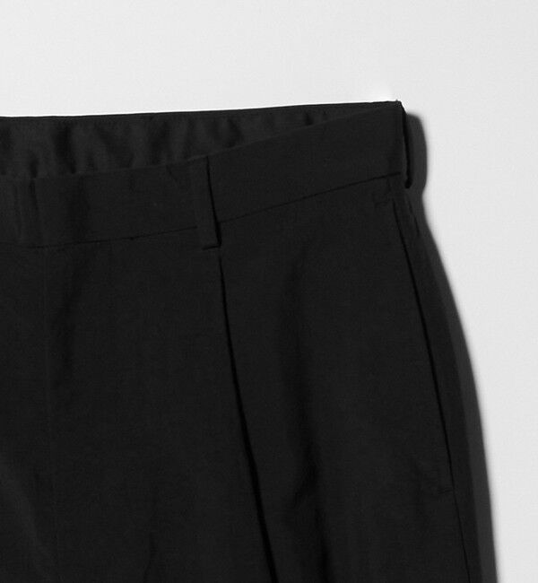 UNITED ARROWS green label relaxing「ナイロンオックス 1プリーツ W3 ワイドパンツ -撥水-」|その他|