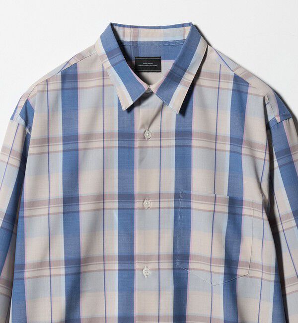 UNITED ARROWS green label relaxing「ウォッシャブル トロ パターン ジャストルーズ シャツ -ストレッチ-」|シャツ・ブラウス|