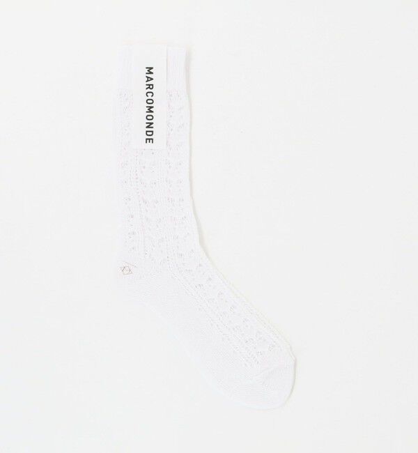 BEAUTY&YOUTH UNITED ARROWS「＜MARCOMONDE＞LONDON パターン ソックス」|ソックス|WHITE