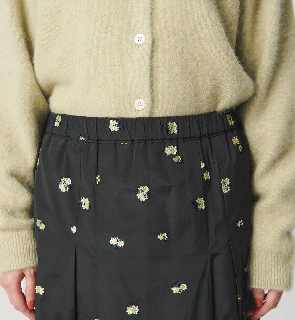 BEAUTY&YOUTH UNITED ARROWS「フラワージャガード スカート ウォッシャブル」|スカート|
