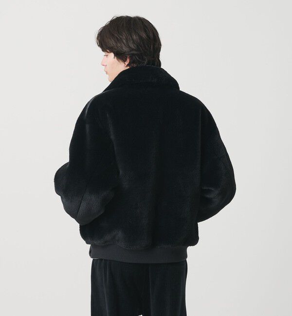 MONKEY TIME「ファーライク ミリタリー ブルゾン」|その他|