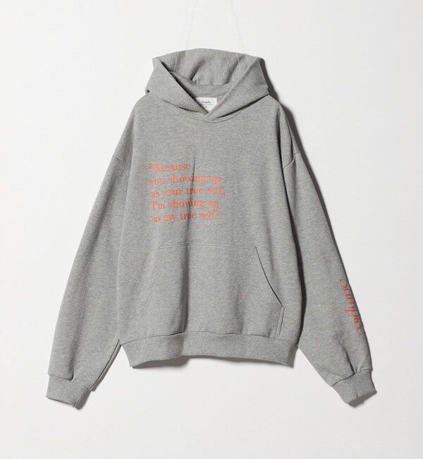 BEAUTY&YOUTH UNITED ARROWS「【別注】＜Samplee＞プリント スウェットフーディ」|スウェット・ジャージ|