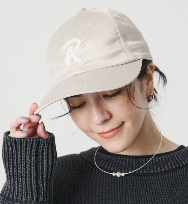 BEAUTY&YOUTH UNITED ARROWS「【別注】＜RACAL＞サテン ベースボールキャップ」|キャップ・キャスケット|NATURAL