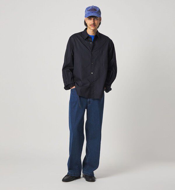STEVEN ALAN「＜Steven Alan＞ 80 コンパクトヤーン ツイル レギュラーカラー シャツ NARROW」|シャツ・ブラウス|
