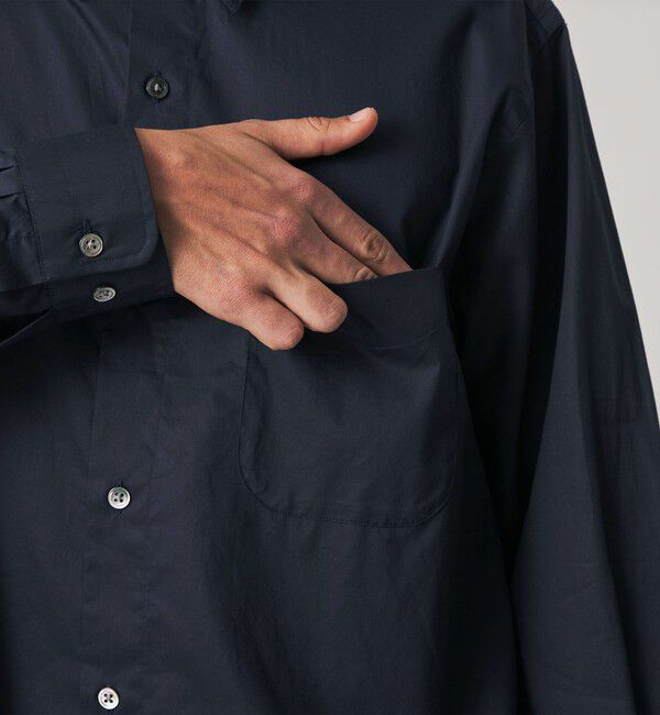 STEVEN ALAN「＜Steven Alan＞ 80 コンパクトヤーン ツイル レギュラーカラー シャツ NARROW」|シャツ・ブラウス|