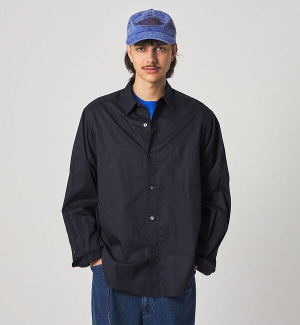 STEVEN ALAN「＜Steven Alan＞ 80 コンパクトヤーン ツイル レギュラーカラー シャツ NARROW」|シャツ・ブラウス|