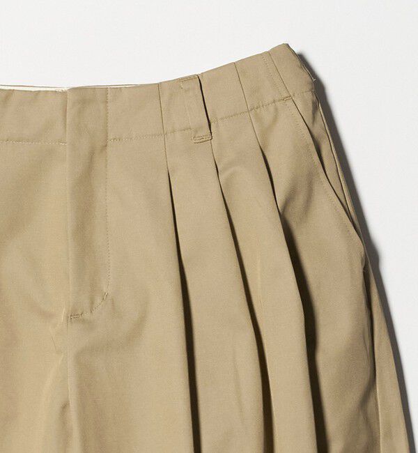 BEAUTY&YOUTH UNITED ARROWS「【WEB限定】バレルワイドチノパンツ ウォッシャブル」|チノ|