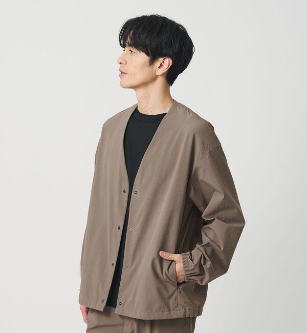 BEAUTY&YOUTH UNITED ARROWS「360&deg;MASTER スナップ アジャスト カーディガン セットアップ対応 撥水 ストレッチ ウォッシャブル」|カーディガン|