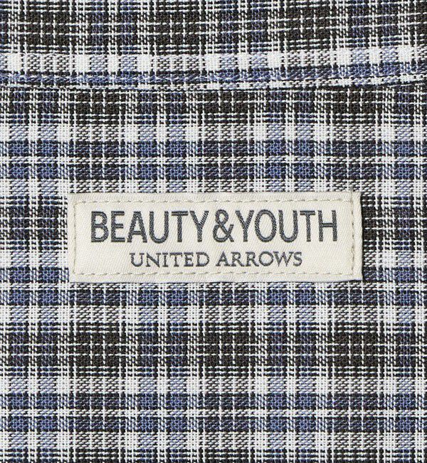 BEAUTY&YOUTH UNITED ARROWS「ツイスト チェック レギュラー シャツ FORM型」|シャツ・ブラウス|