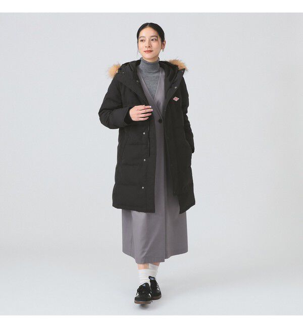 Ray BEAMS 「【WEB限定】DANTON / FAKE FUR HOODED DOWN COAT」|ダウン|