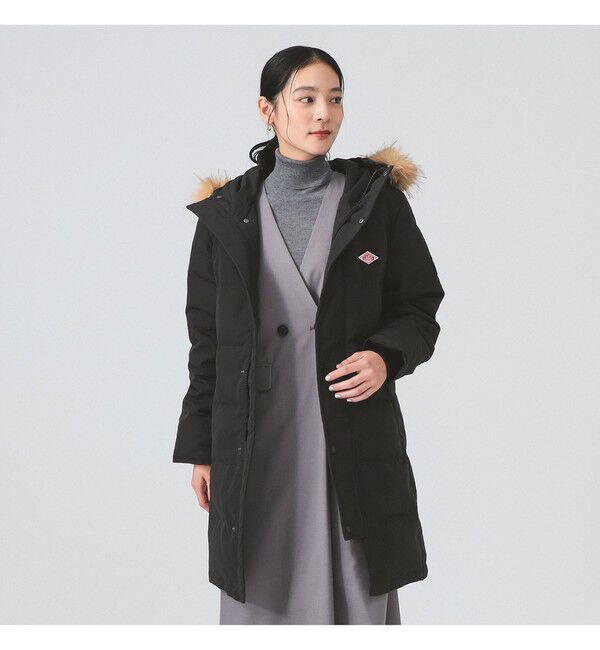Ray BEAMS 「【WEB限定】DANTON / FAKE FUR HOODED DOWN COAT」|ダウン|