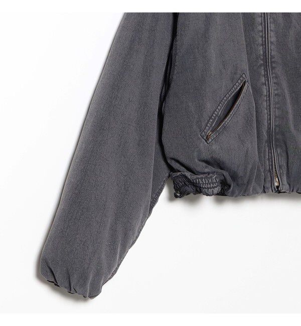 BEAMS「ワイドショートフィット フェード ダック ダウンジャケット」|ブルゾン・スタジャン|