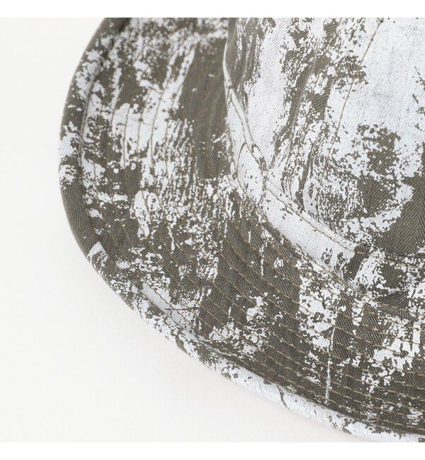 BEAMS PLUS「MIL Hat Herringbone on Paint Print」|その他|