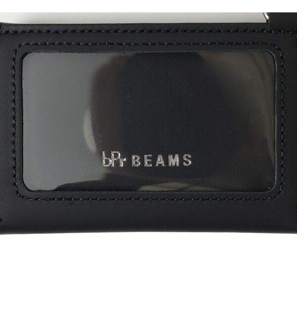 BEAMS「bPr BEAMS / ラバーレザー カードケース キーホルダー」|キーケース|