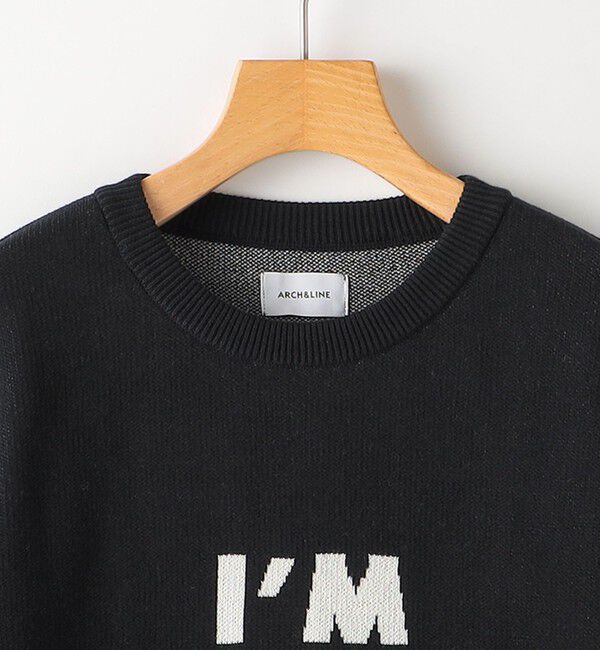 SHIPS KIDS「ARCH&LINE:155cm /〈手洗い可能〉オーガニック コットン  I&rsquo;M KNIT」|ニット・セーター|