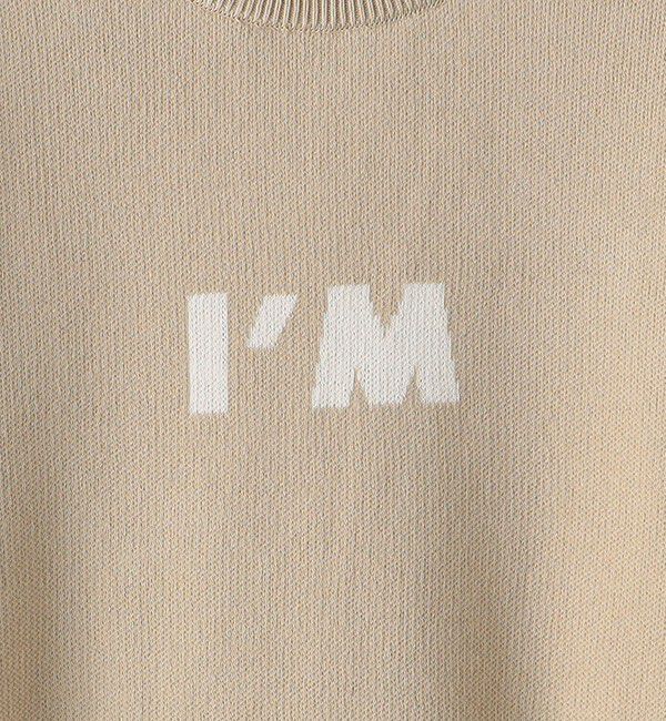 SHIPS KIDS「ARCH&LINE:155cm /〈手洗い可能〉オーガニック コットン  I&rsquo;M KNIT」|ニット・セーター|