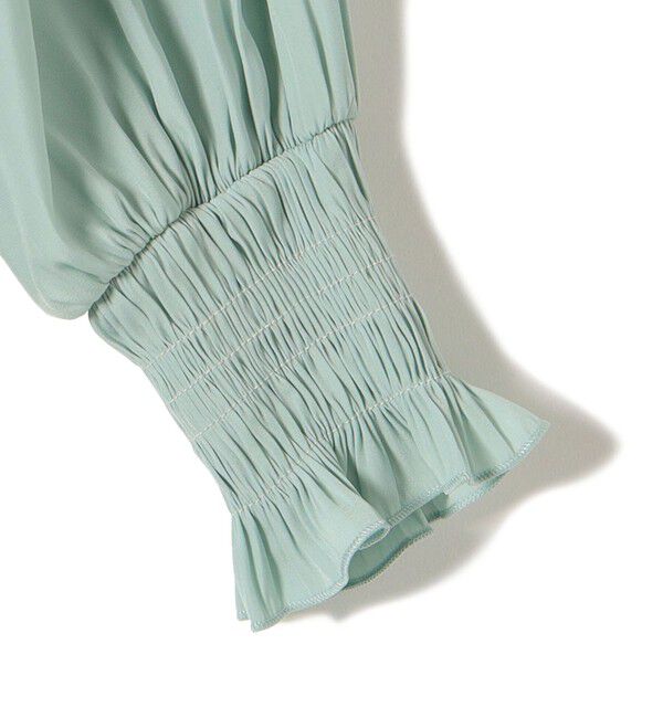 SHIPS for women「ウエスト シャーリング プリーツ ワンピース 24SS ◇」|ワンピース|