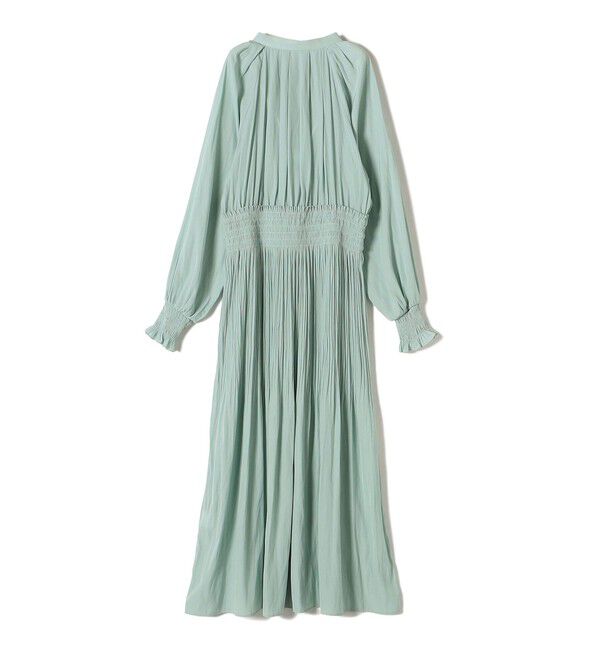 SHIPS for women「ウエスト シャーリング プリーツ ワンピース 24SS ◇」|ワンピース|