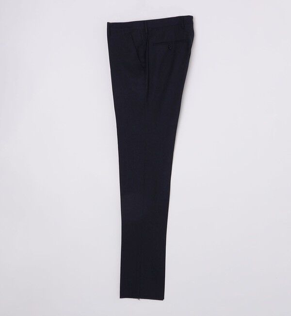 SHIPS「SHIPS: 〈手洗い可能〉ラスティック ウォッシャブル ストレッチ パンツ(無地)」|スラックス|