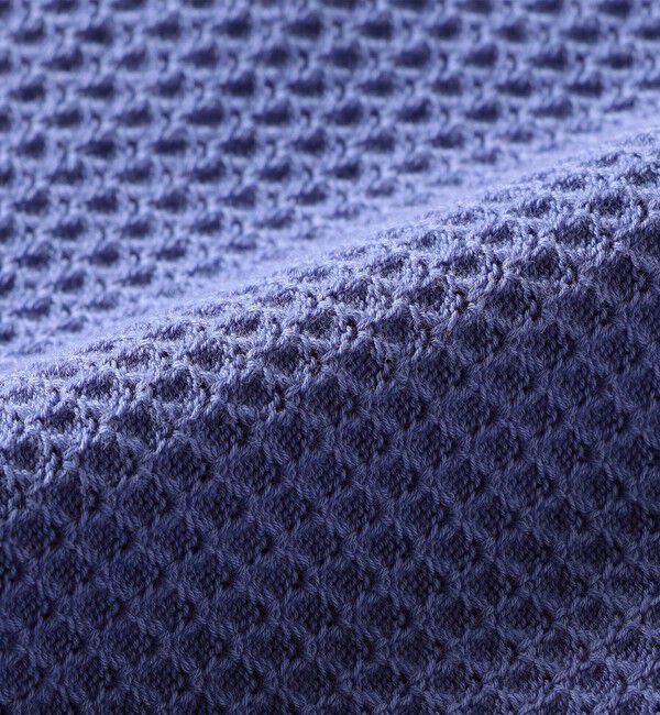 SHIPS for women「【WEB限定】〈手洗い可能〉ハイツイスト コットン ビジュー カノコ ニット」|プルオーバー|