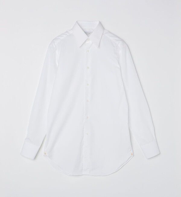 SHIPS「LES LESTON: ブロード レギュラーカラー シャツ」|シャツ・ブラウス|ホワイト