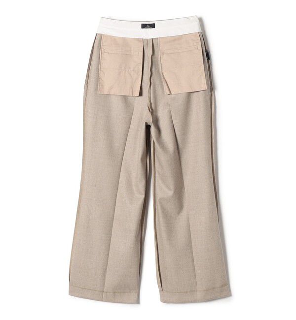 SHIPS for women「SHIPS Primary Navy Label:〈手洗い可能〉マーベルト パンツ」|その他|