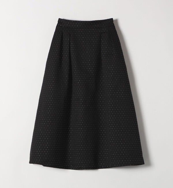 SHIPS any「SHIPS any:〈手洗い可能〉フラワー ジャカード タック スカート」|スカート|