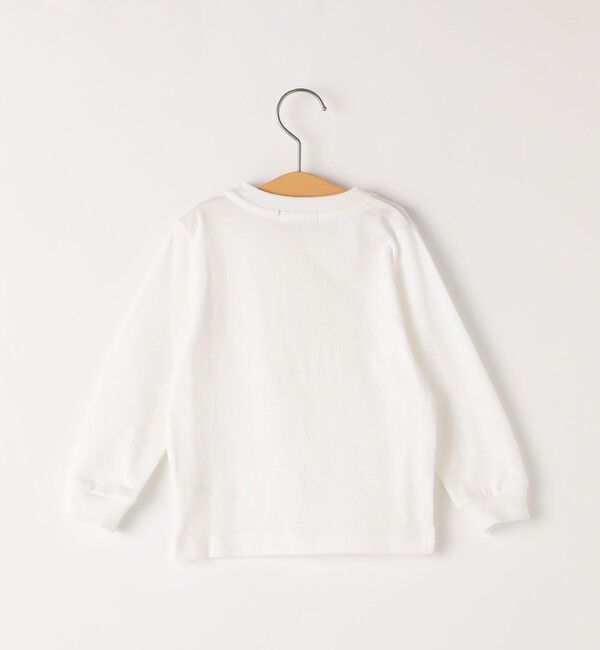 SHIPS KIDS「SHIPS KIDS:80～90cm / SHIPS ロゴ 長袖 TEE」|Tシャツ・カットソー|