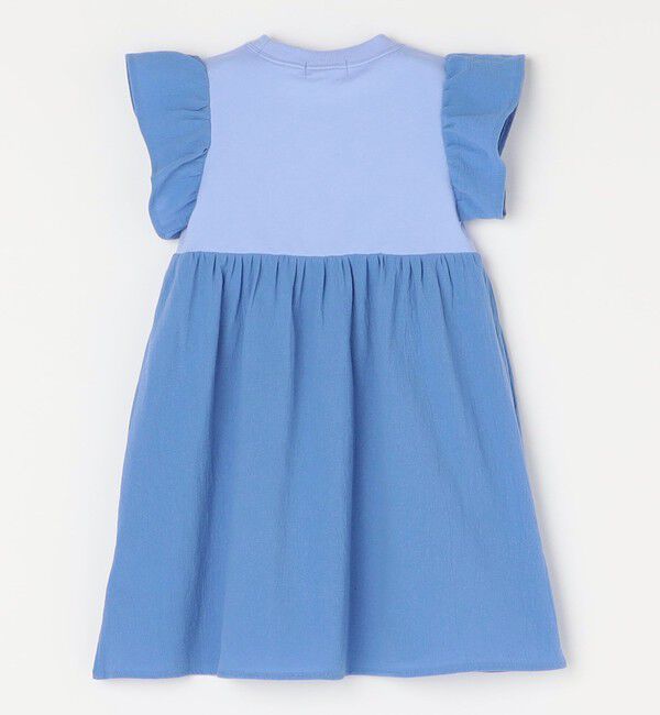 SHIPS any「SHIPS any: 〈洗濯機可能〉フリル ギャザー 切り替え ワンピース <KIDS>」|ワンピース|