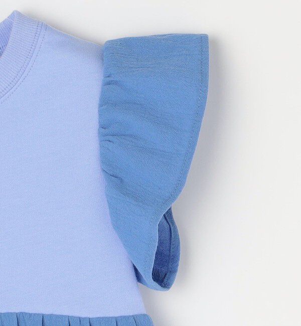 SHIPS any「SHIPS any: 〈洗濯機可能〉フリル ギャザー 切り替え ワンピース <KIDS>」|ワンピース|