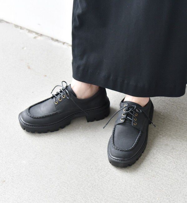 SHIPS any「【SHIPS any別注】eblouna: チャンキーソール デッキ シューズ」|デッキシューズ|