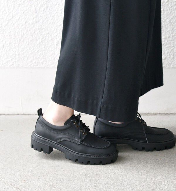 SHIPS any「【SHIPS any別注】eblouna: チャンキーソール デッキ シューズ」|デッキシューズ|