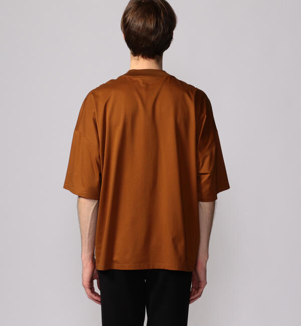 CABaN「CABaN コットン ビルドネックTシャツ」|Tシャツ・カットソー|