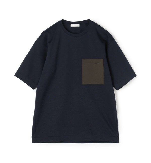 TOMORROWLAND MENS「コットン ポケットTシャツ」|Tシャツ・カットソー|69 ネイビー