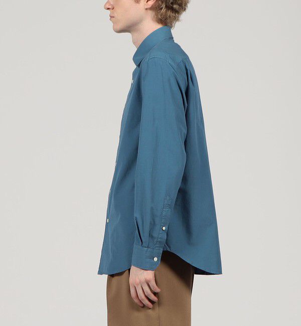 TOMORROWLAND MENS「スビンコットン セミワイドカラーシャツ」|シャツ・ブラウス|