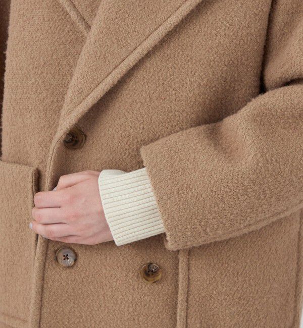 MACPHEE「ブークレーボンディング ダブルブレストコート」|その他|