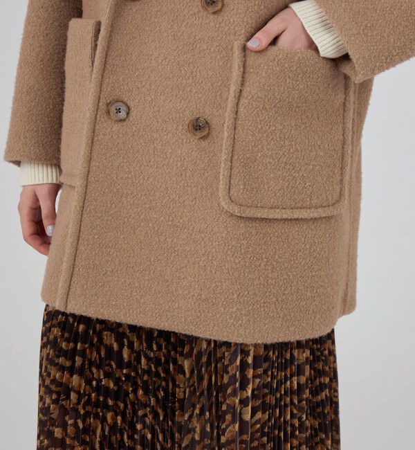 MACPHEE「ブークレーボンディング ダブルブレストコート」|その他|