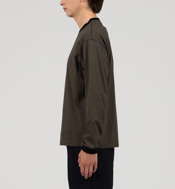 TOMORROWLAND MENS「オーガニックコットン クルーネックボーダーTシャツ」|Tシャツ・カットソー|