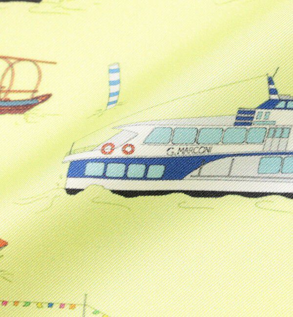 TOMORROWLAND GOODS「Kinloch シルクプリント スカーフ」|バンダナ・スカーフ|