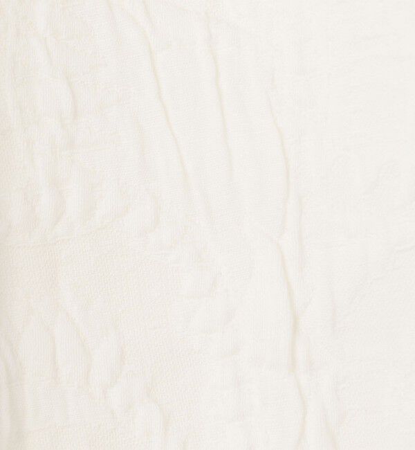 BACCA「コットンリネンジャガード ワイドタックショーツ」|その他|